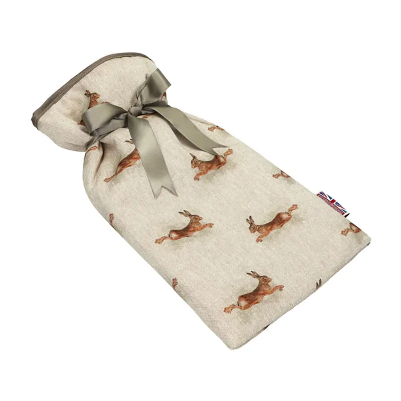 The Wheat Bag Company 2L Hot Water Bottle Running Hare